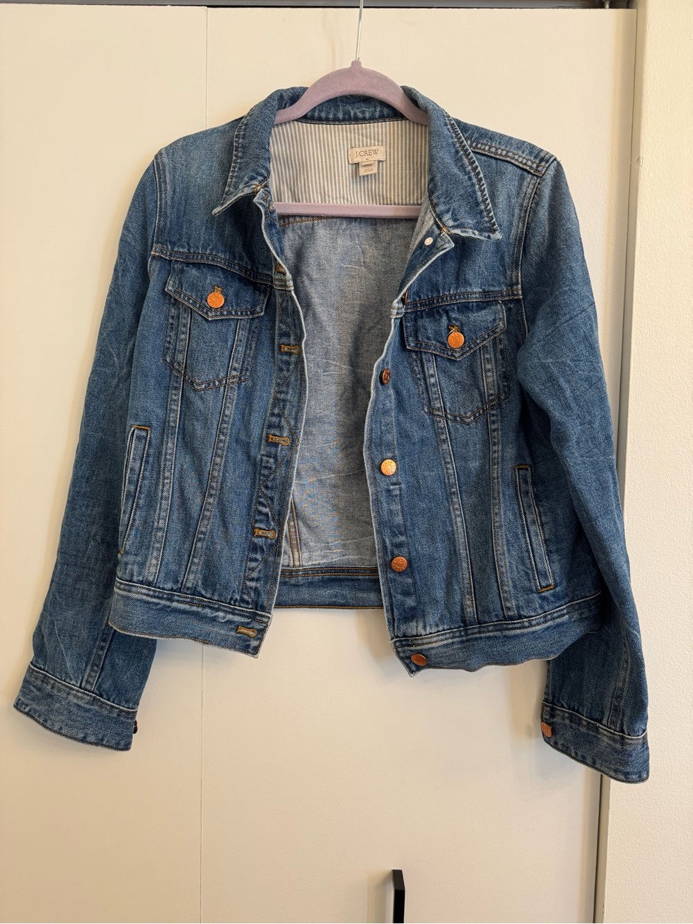 J. Crew Blue Denim Jean Jacket